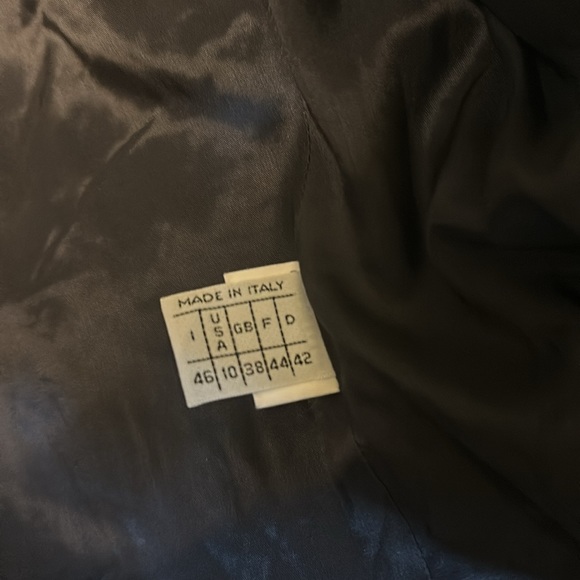 Nicola Italian-made Black and White Jacket Blazer Size 10 - Picture 9 of 11